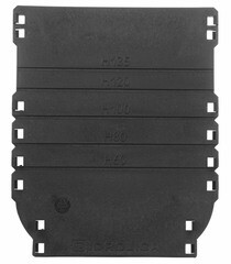 Заглушка для лотка водоотводного пластиковая Gidrolica универсальная (18101) - фото 11