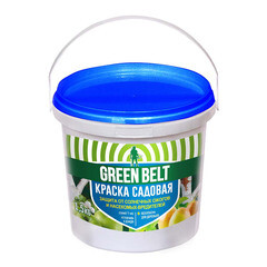 Средство для защиты деревьев от солнечных ожогов Green Belt краска садовая акриловая 1500 мл