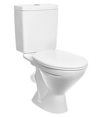 Изображение товара Унитаз-компакт Santek Лига с косым выпуском с сиденьем пластик белый (1.WH30.2.197)