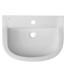 Раковина Santeri Pro 56 см подвесная белая (1.3115.5.S00.10B.0) - фото 2