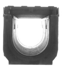 Лоток водоотводный пластиковый 1000х145х155 мм Gidrolica с чугунной решеткой класс D400 (800109D) - фото 8