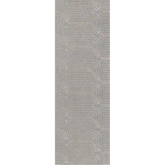 Плитка декор Kerama Marazzi Безана серый матовый обрезной 250х750 мм