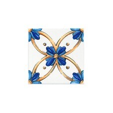 Плитка облицовочная Kerama Marazzi Вставка Капри майолика 98х98 мм