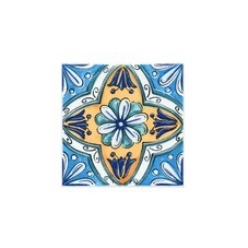 Плитка облицовочная Kerama Marazzi Вставка Капри майолика 98х98 мм