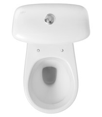 Унитаз-компакт Оскольская керамика Персона Стандарт с косым выпуском с сиденьем полипропилен с поручнем (16726) - фото 3