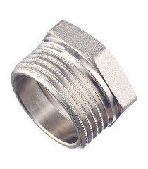 Футорка Stout 1 НР(ш) х 3/4 ВР(г) латунная (SFT-0029-000134) - фото 1