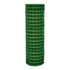 Заборная решетка ячейка 50х50 мм, 1х20м зелёный
