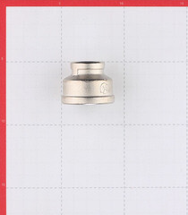 Муфта переходная Stout 1 ВР(г) х 1/2 ВР(г) латунная (SFT-0006-000112) - фото 3