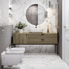 Керамогранит Cersanit Mont Blanc белый 598х297х7,5 мм (10 шт.=1,776 кв.м) - фото 13