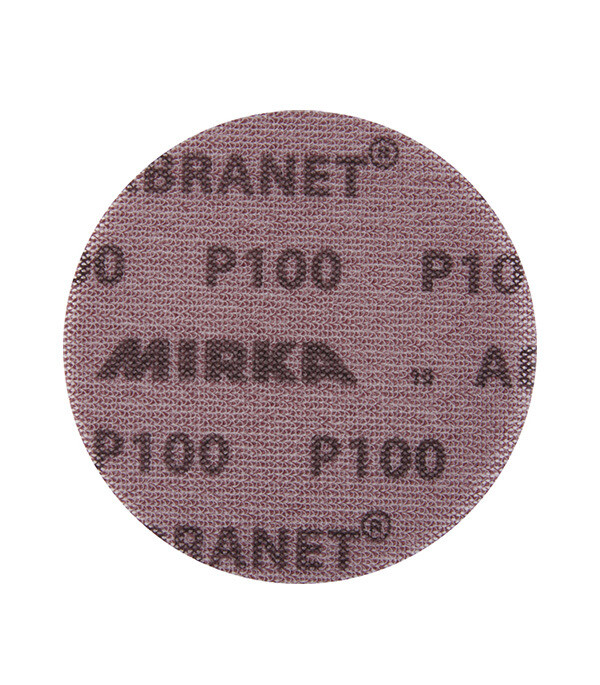 Изображение товара Диск шлифовальный Mirka Abranet d125 мм P100 на липучку сетчатая основа (5 шт.)