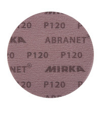 Диск шлифовальный Mirka Abranet d125 мм P120 на липучку сетчатая основа (5 шт.)