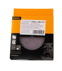 Диск шлифовальный Mirka Abranet d125 мм P180 на липучку сетчатая основа (5 шт.) - фото 3