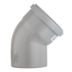 Отвод Ostendorf HTB d110 мм 45° пластиковый для внутренней канализации (115120) - фото 9