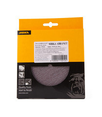 Диск шлифовальный Mirka Abranet d150 мм P120 на липучку сетчатая основа (5 шт.) - фото 4