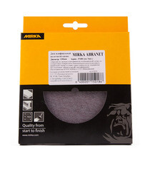 Диск шлифовальный Mirka Abranet d150 мм P180 на липучку сетчатая основа (5 шт.) - фото 3