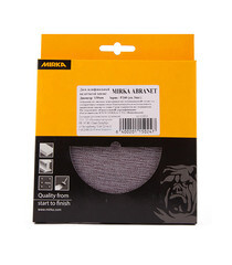 Диск шлифовальный Mirka Abranet d150 мм P240 на липучку сетчатая основа (5 шт.) - фото 3