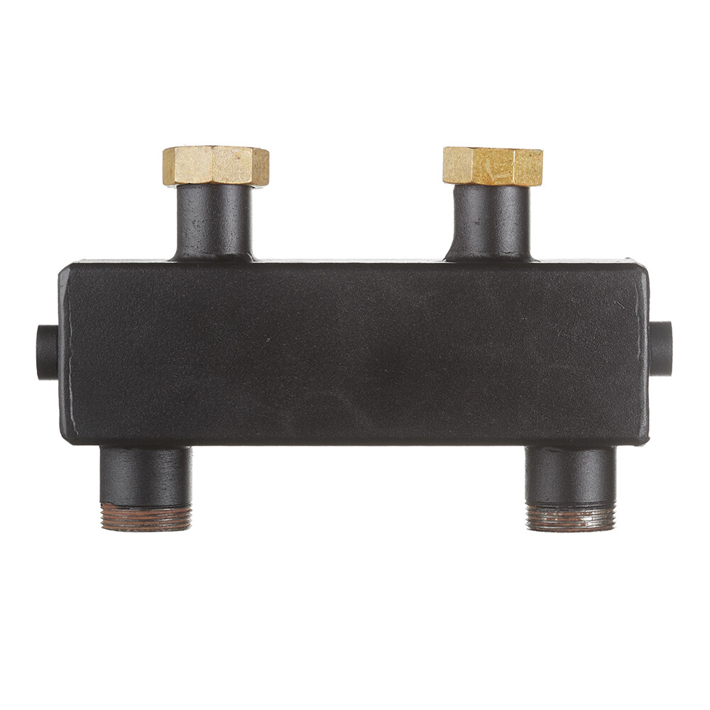 Изображение товара Гидравлическая стрелка Rommer вертикального монтажа 4,53 куб.м/час для систем отопления