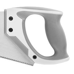 Ножовка по дереву КМ 350 мм 11 зуб/дюйм мелкий зуб - фото 3