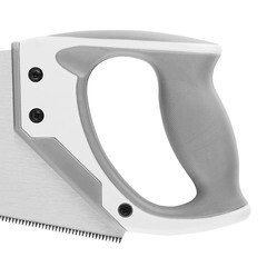 Ножовка по дереву КМ 400 мм 11 зуб/дюйм мелкий зуб - фото 4