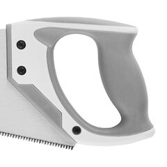 Ножовка по дереву КМ 400 мм 9 зуб/дюйм средний зуб - фото 4