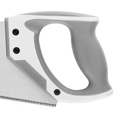 Ножовка по дереву КМ 450 мм 11 зуб/дюйм мелкий зуб - фото 3