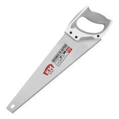 Ножовка по дереву КМ 450 мм 7 зуб/дюйм крупный зуб - фото 1