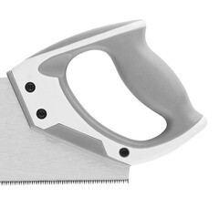 Ножовка по фанере КМ 350 мм мелкий зуб - фото 3