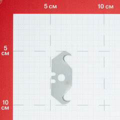Лезвие для ножа КМ 19 мм крюкообразное (5 шт.) - фото 2