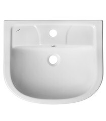 Комплект тумба с раковиной АСБ-Мебель Мессина 50 см напольная белая (9890/1.WH11.0.256) - фото 6