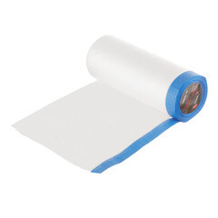 Пленка защитная Hesler для наружных работ с клейким краем 10 мкм 2,7х16 м (43,2 кв.м) - фото 2