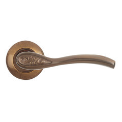 Ручка дверная Punto Rumba круглая розетка кофе глянец