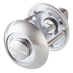 Фиксатор Punto TL SN/CP-3 круглая розетка матовый никель/хром - фото 3