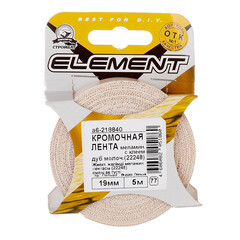 Лента кромочная 19 мм меламин с клеем дуб молочный (22248) (5 м) - фото 2