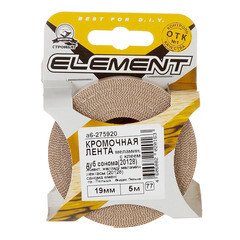 Лента кромочная 19 мм меламин с клеем дуб сонома (20128) (5 м) - фото 2