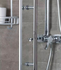 Душевой уголок Erlit Comfort хром 120х90х200 см прямоугольник стекло прозрачное 6 мм (ER10112H-С1) - фото 7