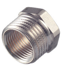 Футорка Stout 1/2 НР(ш) х 3/8 ВР(г) латунная (SFT-0029-001238) - фото 1