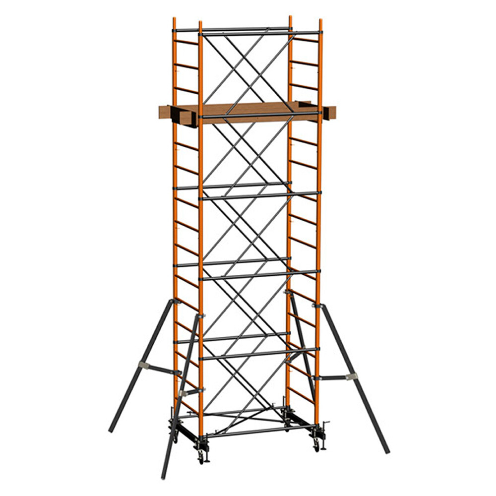 Изображение товара Вышка-тура Ринстрой каркас сталь, рабочая высота 9,6 м