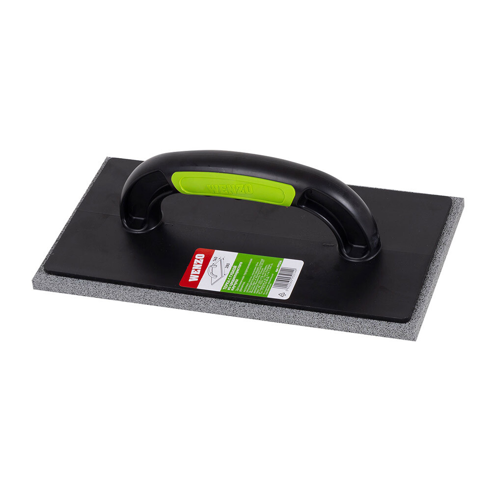 Изображение товара Терка пластиковая Wenzo 280х140 мм с губкой из среднепористого каучука