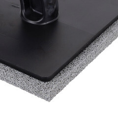 Терка пластиковая Wenzo 280х140 мм с губкой из среднепористого каучука - фото 2