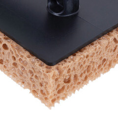 Терка пластиковая Wenzo 280х140 мм с крупнопористой губкой - фото 5