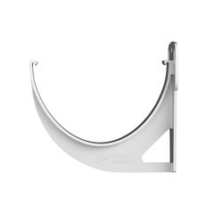 Кронштейн желоба Технониколь пластиковый d125 мм белый RAL 9003 - фото 7