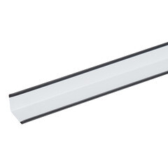 Профиль угловой универсальный PL 19х24х3000 мм Албес черный матовый - фото 3