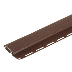 H-профиль соединительный Nordside 3050 мм темно-коричневый - фото 5