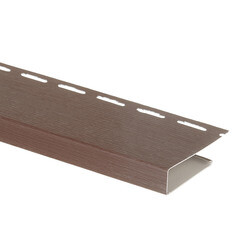 Наличник J-профиль Nordside 3050 мм темно-коричневый - фото 4