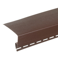 Профиль околооконный Nordside 3050 мм темно-коричневый - фото 3
