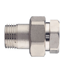 Американка прямая Stout 1/2 ВР(г) х 1/2 НР(ш) латунная (SFT-0041-000012) - фото 2