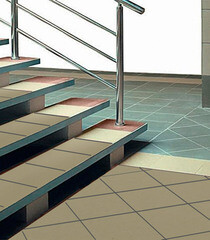 Керамогранит ступень Quadro Decor Грес Технический-2 серый 300х300х7 мм (17 шт.=1,53 кв.м) - фото 4