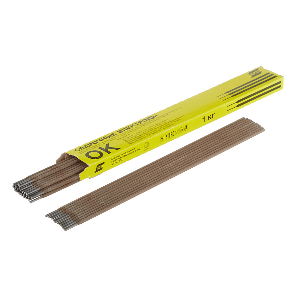 Изображение товара Сварочные электроды Esab МР-3 d3 мм 1 кг (4595303WZ0)