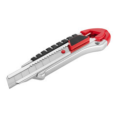 Нож строительный Hesler 25 мм с сегментированным лезвием стальной корпус - фото 5