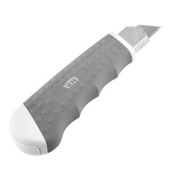 Нож строительный КМ 18 мм с ломающимся лезвием корпус из ABS-пластика - фото 5